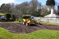 Garden pond excavation South Devon | Natural garden ponds - Wagland land & waterscape, South Devon