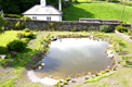 Natural pond excavation company South Devon | Natural garden ponds - Wagland land & waterscape, South Devon