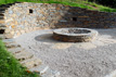 Stone-work fire-pit South Devon