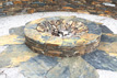 Stone fire-pit South Devon, Wagland Landscaping