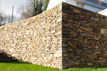 Stone retaining wall South Devon, Wagland Landscaping